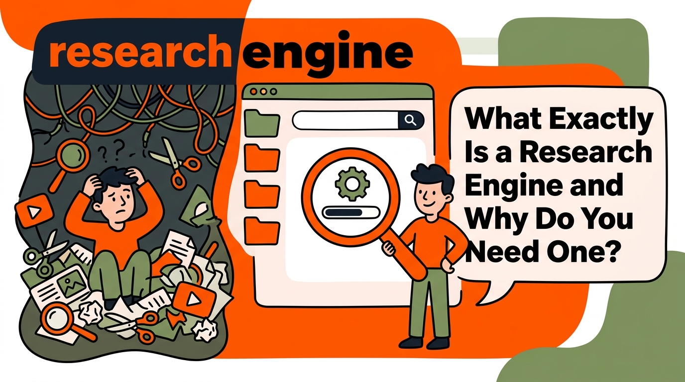 What Exactly Is a Research Engine and Why Do You Need One? | LLM Relevance