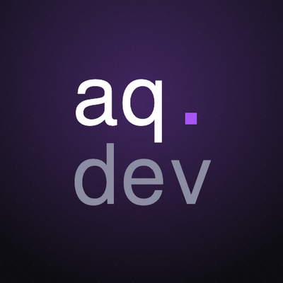 AQ logo - productivity tool